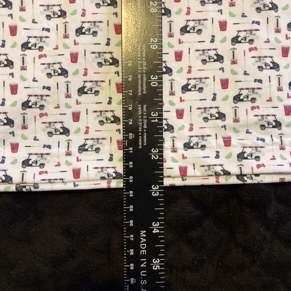 Rhoback Polo Golf Bev Cart Shirt Men’s Size XXXL 3XL AOP Performance - Picture 7 of 7